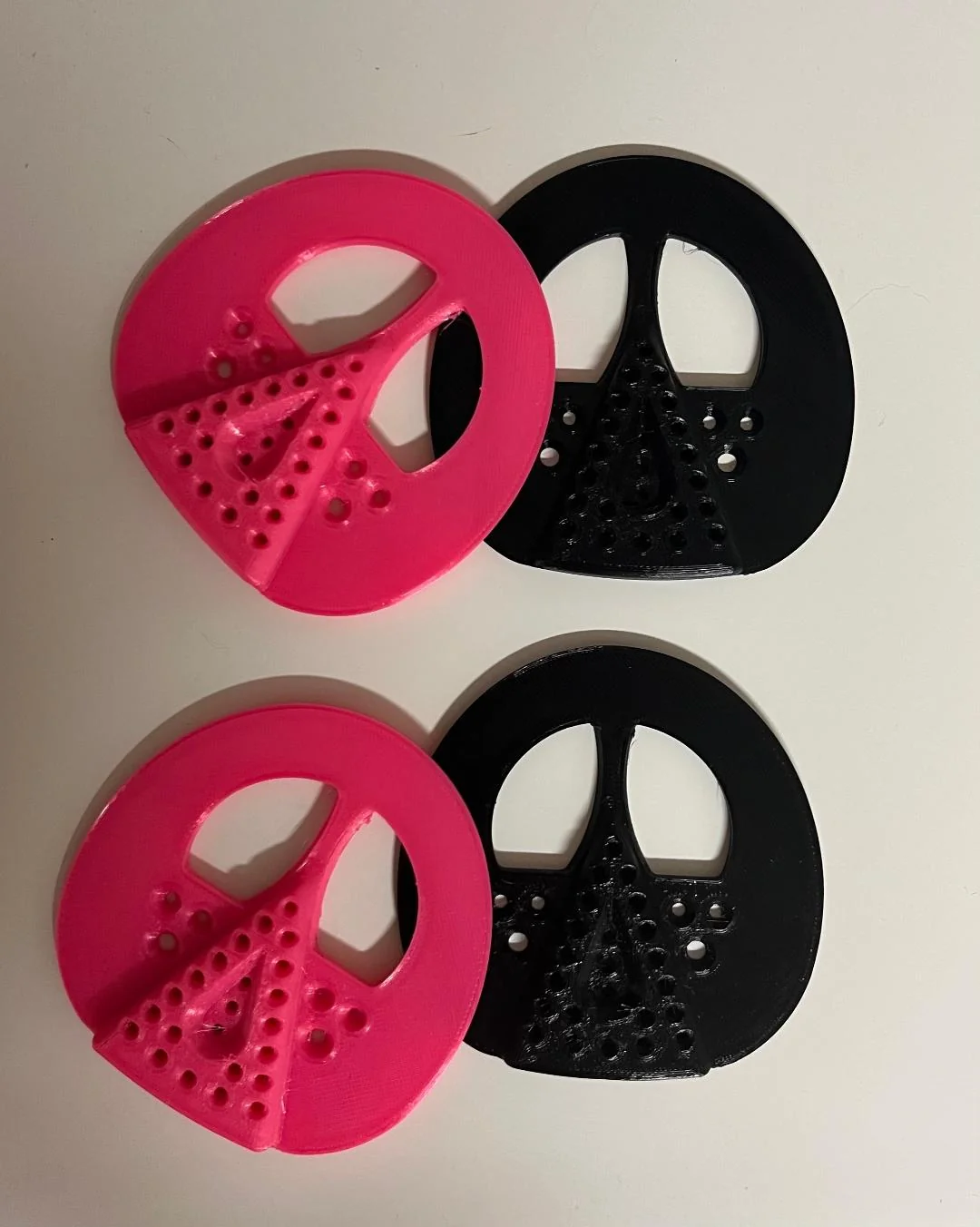 Mini Strahlschutz-Platten, Frog Support Detail